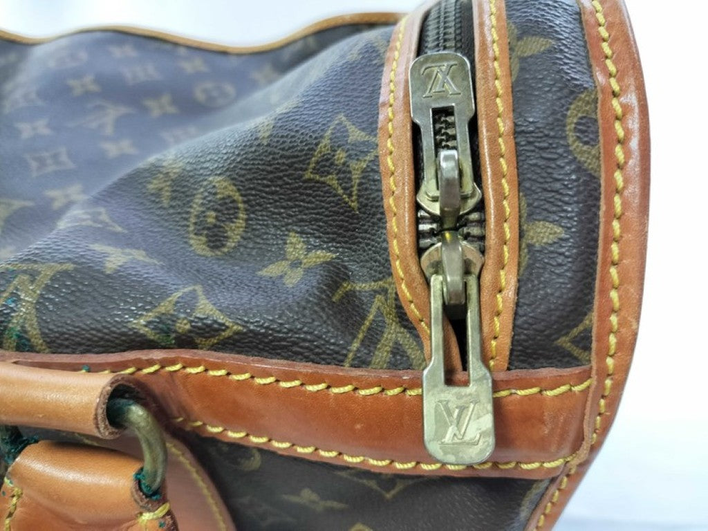 LOUIS VUITTON ルイヴィトン ボストンバッグ サックシヤン40 M42024 ブラウン系 モノグラム ユニセックス ハンドバッグ ペットキャリー