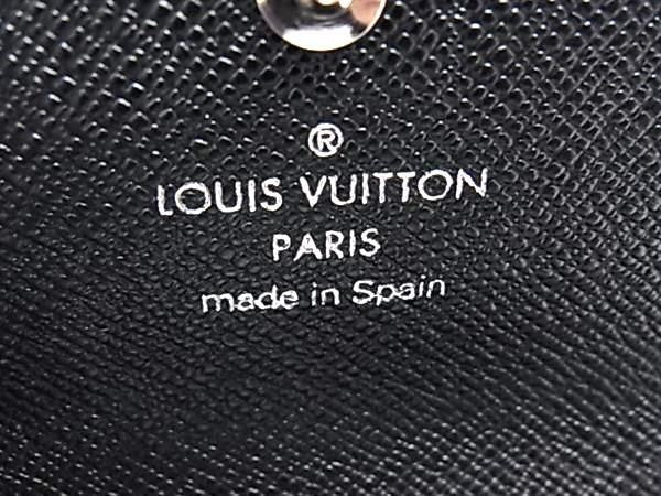 LOUIS VUITTON ルイヴィトン キーケース ミュルティクレ6 M63812 ノワール(ブラック)系 エピ ユニセックス 6連 シルバー金具 美品