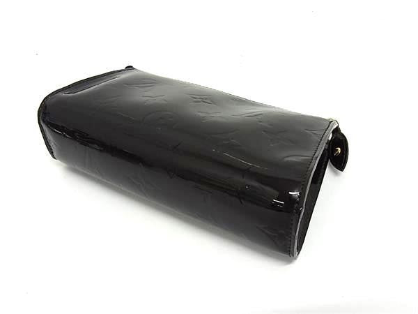 LOUIS VUITTON ルイヴィトン ポーチ トゥルース コスメティック M93564 アマラント系 モノグラムヴェルニ レディース ゴールド金具 美品
