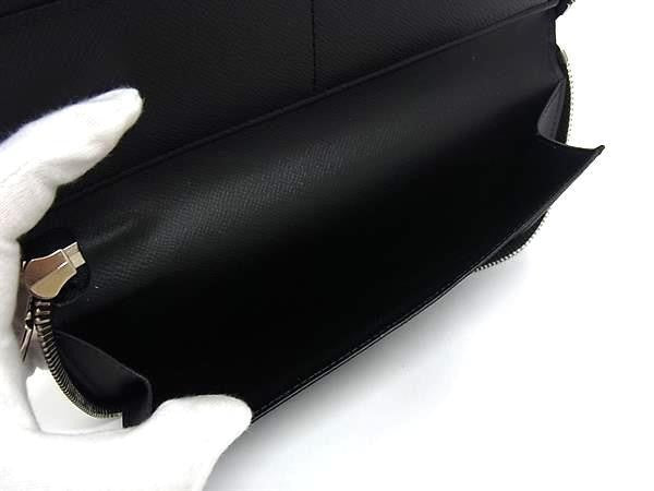 LOUIS VUITTON ルイヴィトン 長財布 エピ ジッピーウォレット ヴェルティカル M60965 ノワール系 レザー メンズ ラウンドファスナー シルバー金具 超美品