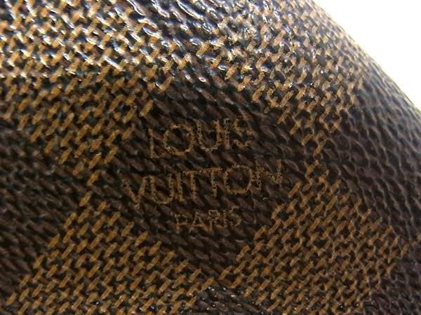 LOUIS VUITTON ルイヴィトン 長財布 ダミエ ポルトトレゾール インターナショナル N61215 ブラウン系 PVC レザー ユニセックス 三つ折り財布 ゴールド金具
