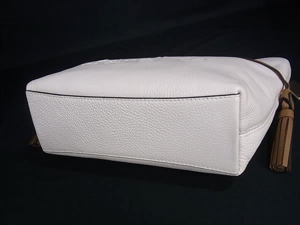 COACH コーチ ハンドバッグ アンディ CA164 チョーク系 レザー レディース 2WAY ショルダーバッグ ゴールド金具 超美品