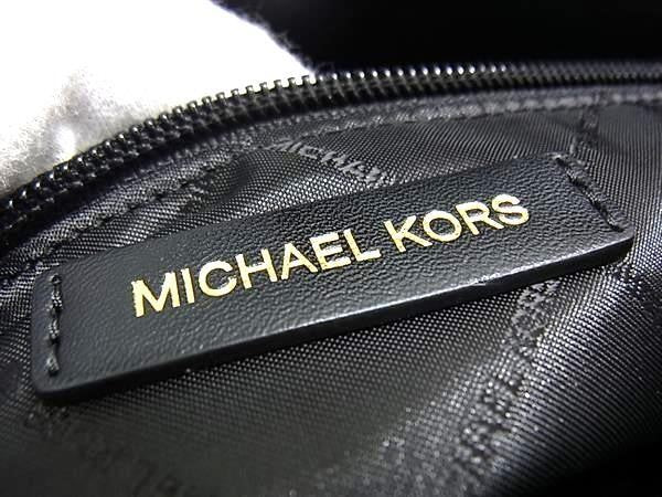 MICHAEL KORS マイケルコース ハンドバッグ マリリン ミディアム サッチェル 35F5G6AS2L ブラック系 サフィアーノレザー レディース 2WAY ショルダーバッグ ゴールド金具 超美品