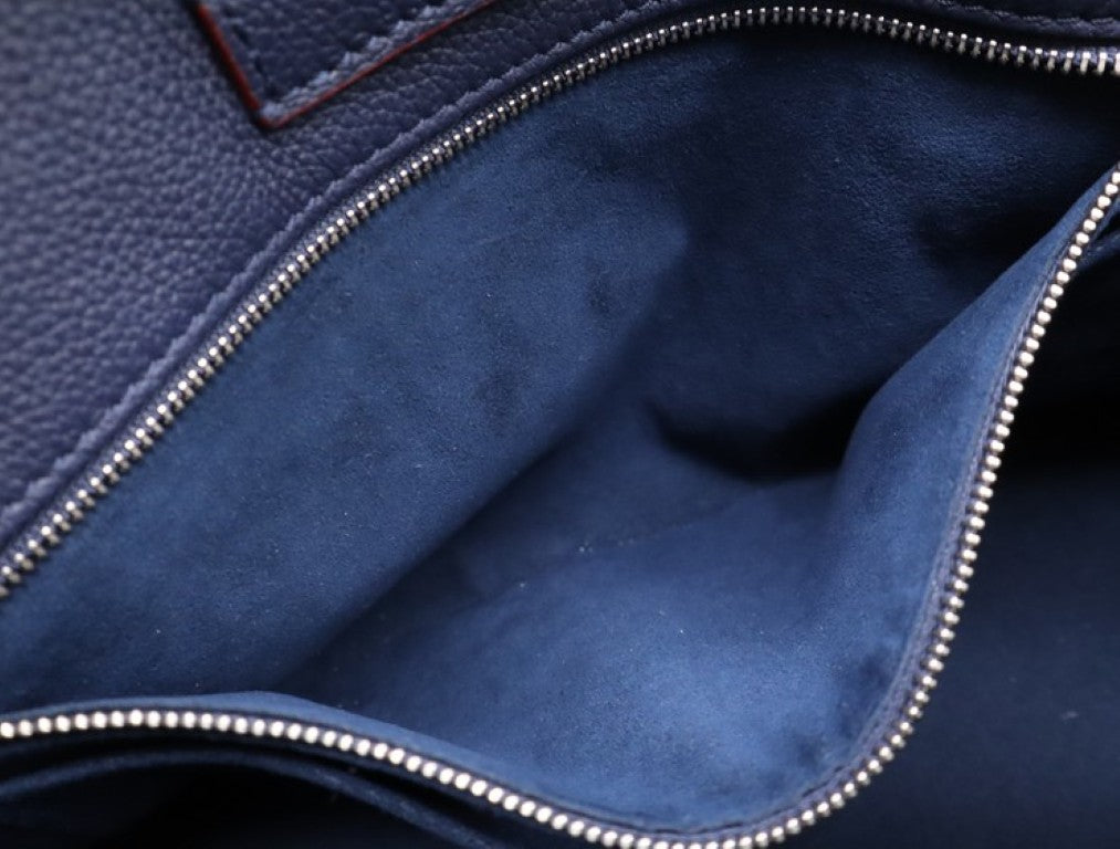 LOUIS VUITTON ルイヴィトン ハンドバッグ ロックミー・デー M53645 マリーヌルージュ系 レザー レディース 2WAY ショルダーバッグ ターンロック シルバー金具 美品