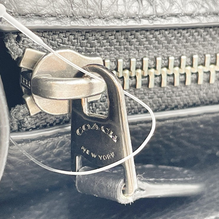 COACH コーチ トートバッグ グラハム ストラクチャード トート C6872 ブラック ホワイト系 レザー ユニセックス ディズニー ミッキーマウス キースへリング コラボ 2WAY 美品