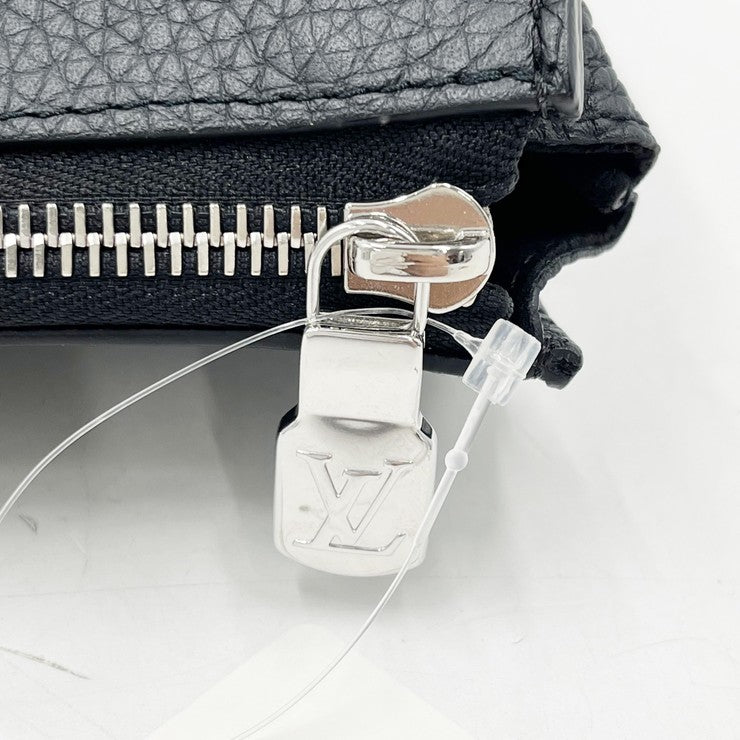 LOUIS VUITTON ルイヴィトン クラッチバッグ ポシェット ジュール GM M67768 ノワール(ブラック)系 トリヨンレザー ユニセックス シルバー金具 美品