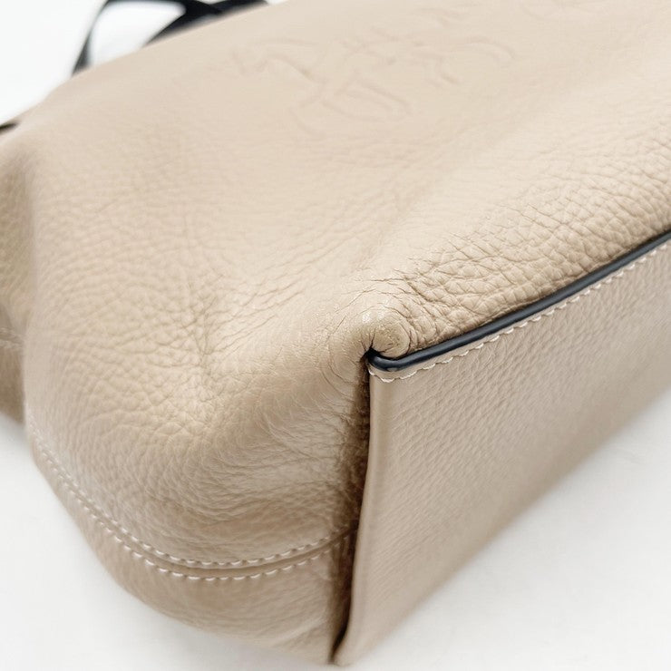 COACH コーチ トートバッグ アンディ CA165 ベージュ ブラック系 レザー レディース 美品