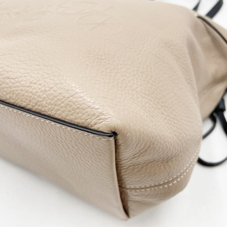 COACH コーチ トートバッグ アンディ CA165 ベージュ ブラック系 レザー レディース 美品