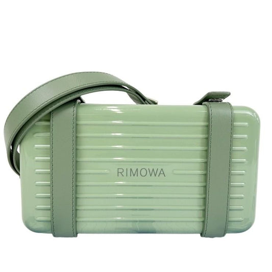 RIMOWA リモワ ショルダーバッグ パーソナル クロスボディバッグ グリーン系 ポリカーボネイト ユニセックス 超美品