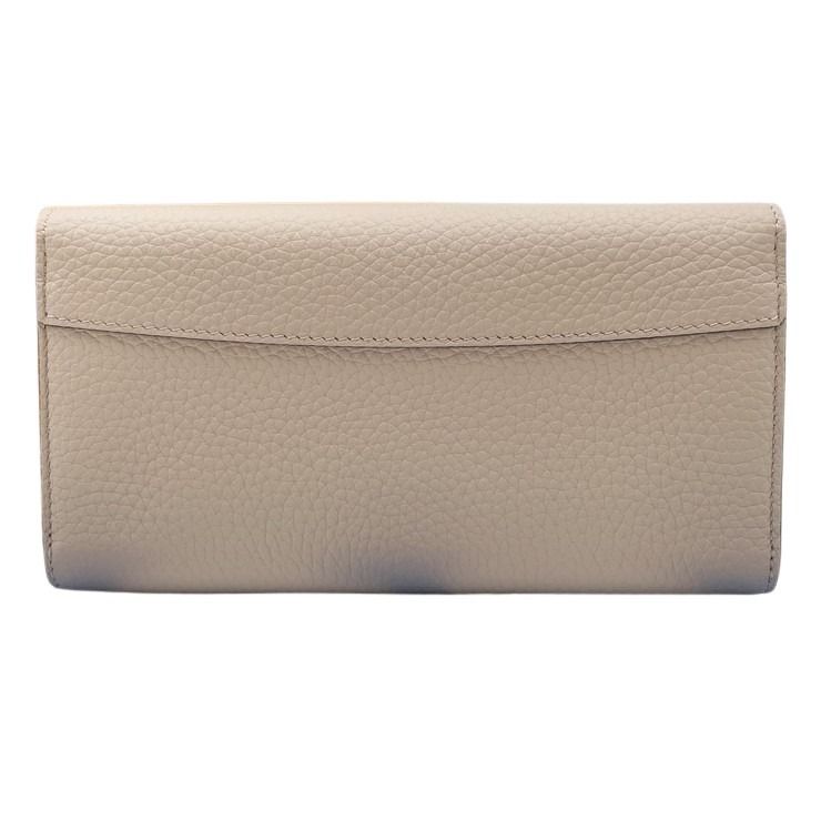 LOUIS VUITTON ルイヴィトン 長財布 ポルトフォイユ･カプシーヌ M61249 ガレ（ピンクベージュ系） トリヨンレザー レディース 二つ折り ゴールド金具 新品未使用展示品