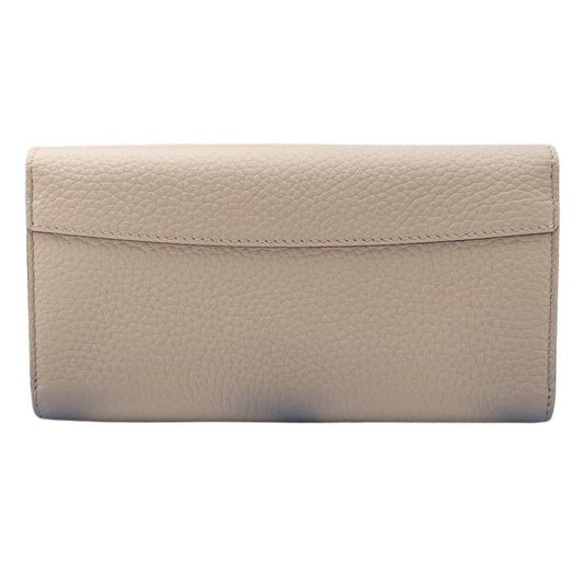 LOUIS VUITTON ルイヴィトン 長財布 ポルトフォイユ･カプシーヌ M61249 ガレ（ピンクベージュ系） トリヨンレザー レディース 二つ折り ゴールド金具 新品未使用展示品
