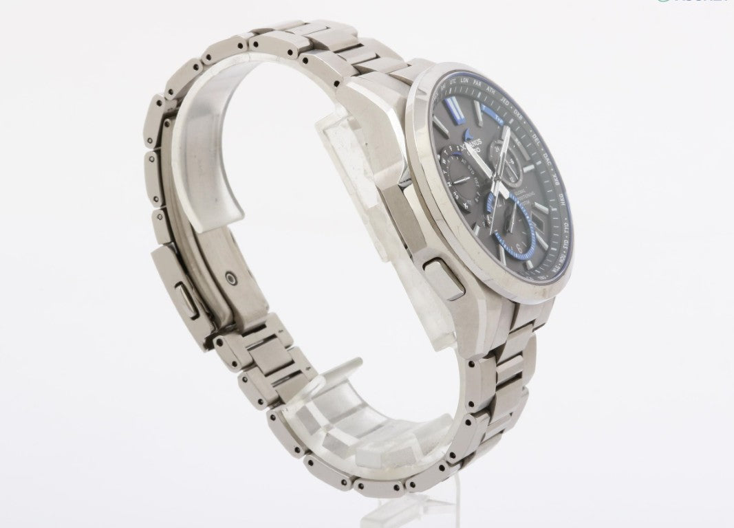 CASIO カシオ 時計 OCEANUS オシアナス OCW-G1100T-1AJF ブラック シルバー系 チタン メンズ アナログ 美品