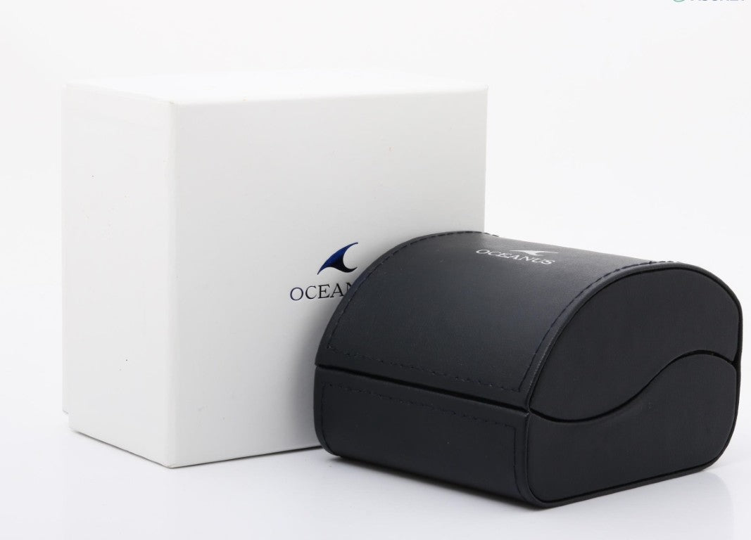 CASIO カシオ 時計 OCEANUS オシアナス OCW-G1100T-1AJF ブラック シルバー系 チタン メンズ アナログ 美品