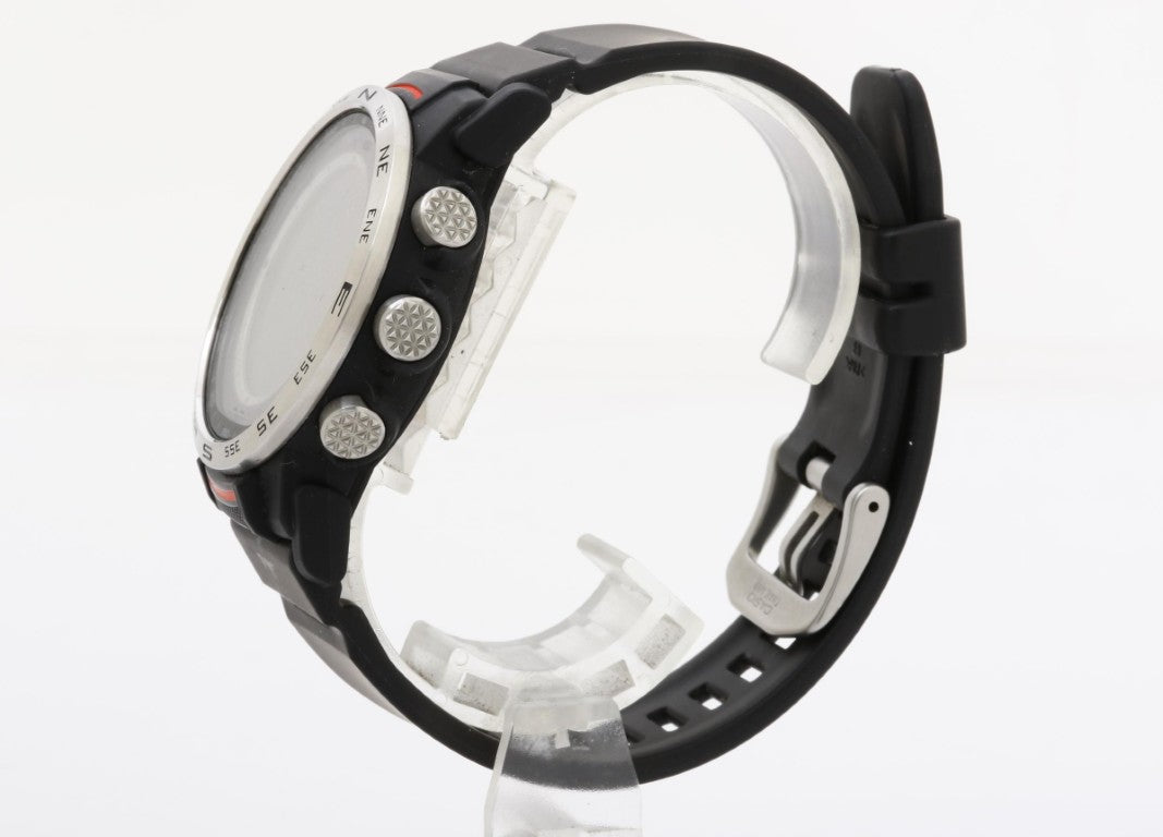 CASIO カシオ 時計 PRO TREK プロトレック Climber Line PRW-35-1AJF ブラック シルバー系 樹脂／ステンレススチール 樹脂バンド メンズ デジタル 美品