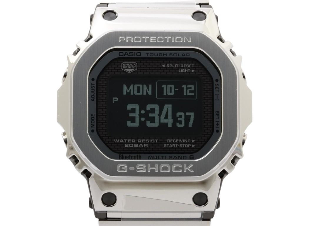 CASIO カシオ 時計 G-SHOCK FULL METAL 5000 SERIES GMW-BZ5000D-1JF ブラック シルバー系 ステンレススチール メンズ デジタル 新品未使用展示品