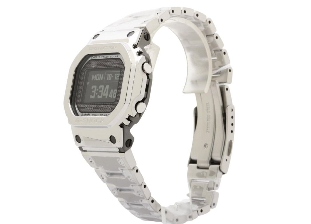 CASIO カシオ 時計 G-SHOCK FULL METAL 5000 SERIES GMW-BZ5000D-1JF ブラック シルバー系 ステンレススチール メンズ デジタル 新品未使用展示品