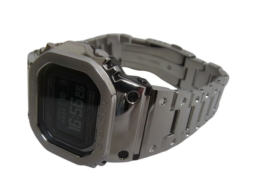 CASIO カシオ 時計 G-SHOCK FULL METAL 5000 SERIES GMW-BZ5000D-1JF ブラック シルバー系 ステンレススチール メンズ デジタル 新品未使用展示品