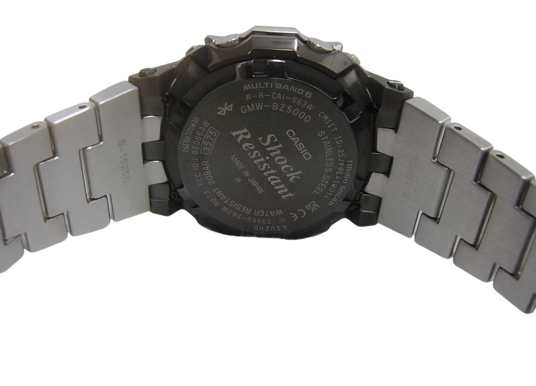 CASIO カシオ 時計 G-SHOCK FULL METAL 5000 SERIES GMW-BZ5000D-1JF ブラック シルバー系 ステンレススチール メンズ デジタル 新品未使用展示品