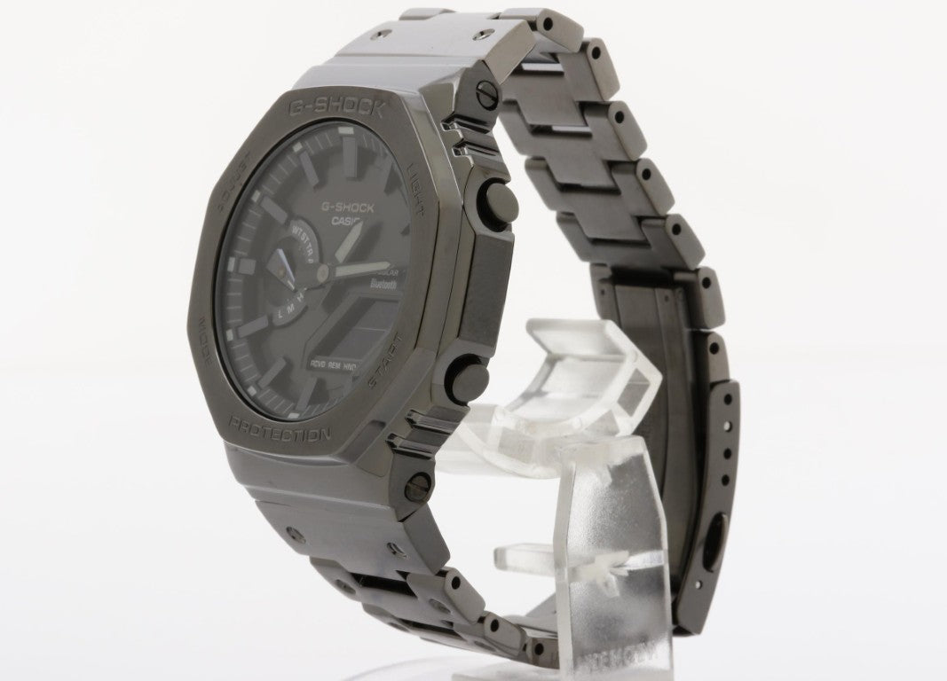 CASIO カシオ 時計 G-SHOCK FULL METAL 2100 Series GM-B2100BD-1AJF ブラック系 ステンレススチール メンズ アナデジ 新品未使用展示品
