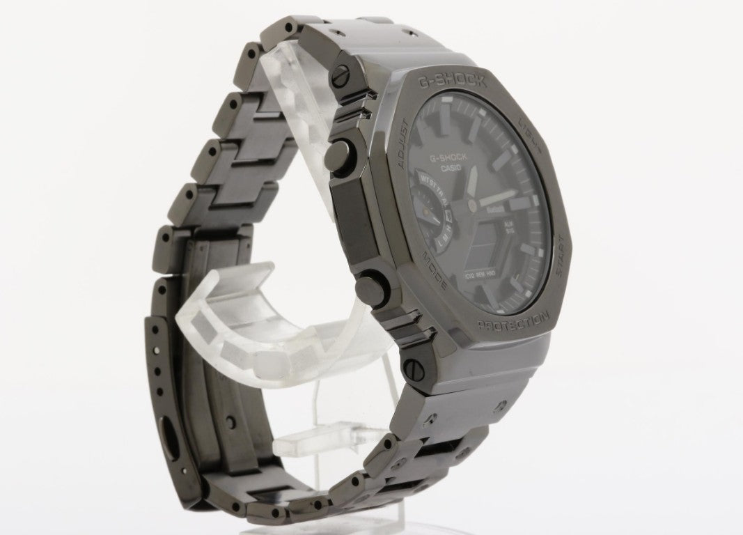 CASIO カシオ 時計 G-SHOCK FULL METAL 2100 Series GM-B2100BD-1AJF ブラック系 ステンレススチール メンズ アナデジ 新品未使用展示品