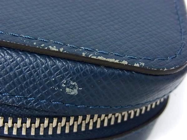 LOUIS VUITTON ルイヴィトン 財布 ジッピーXL M44276 ブルーマリーヌ(ネイビー系) タイガ メンズ ラウンドファスナー 長財布 美品