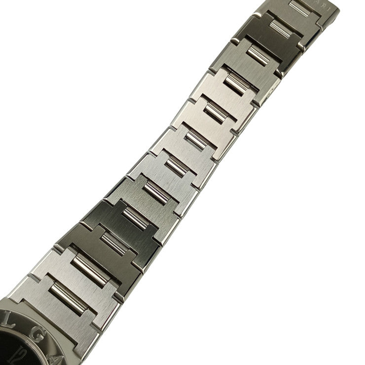 BVLGARI ブルガリ 時計 ブルガリブルガリ BB26SS ブラック文字盤 ステンレススチール レディース アナログ 美品