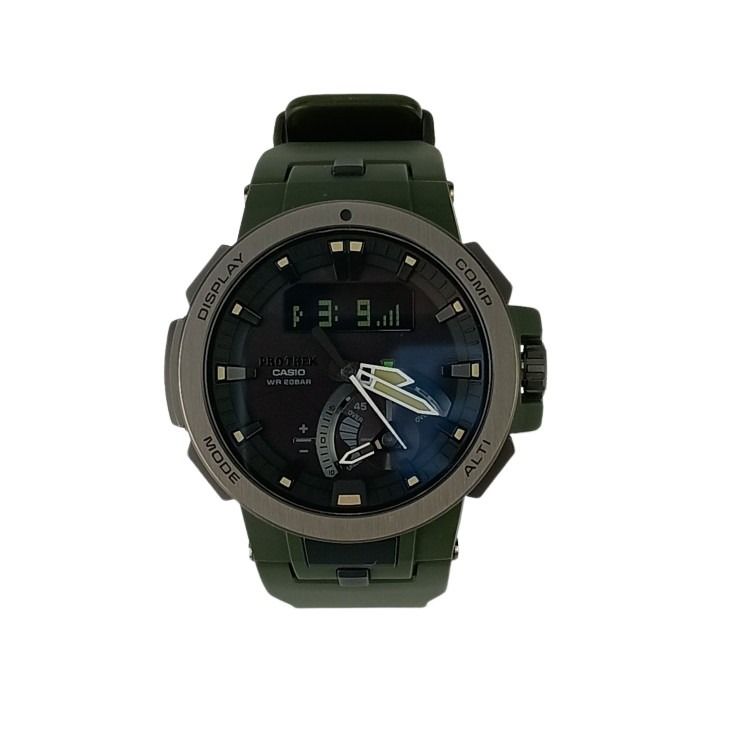 CASIO カシオ 時計 プロトレック Multifield Line PRW70003JF ブラック文字盤 樹脂／ステンレススチール メンズ アナデジ 美品