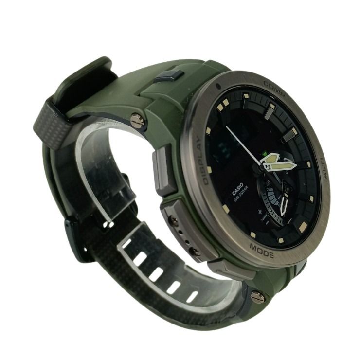 CASIO カシオ 時計 プロトレック Multifield Line PRW70003JF ブラック文字盤 樹脂／ステンレススチール メンズ アナデジ 美品