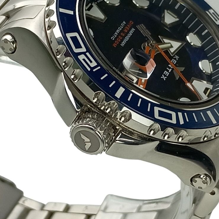 KENTEX ケンテックス 時計 マリンマン シーアングラー S706X02 ブルー文字盤 ステンレススチール ラバー メンズ アナログ