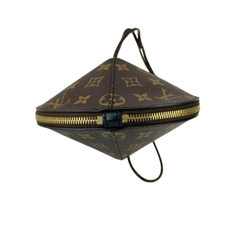 LOUIS VUITTON ルイヴィトン ショルダーバッグ トゥピ M44592 ブラウン モノグラム レディース ゴールド金具 超美品
