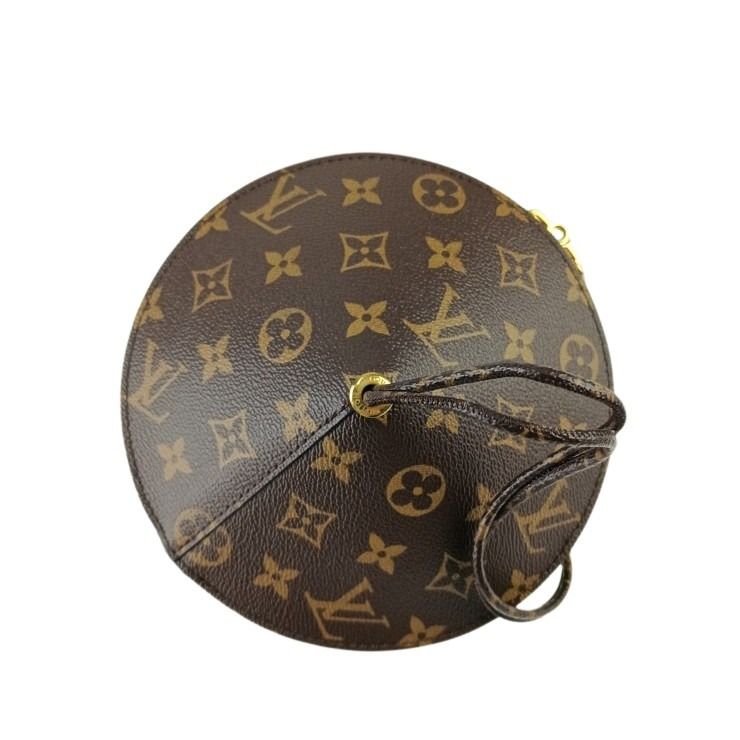 LOUIS VUITTON ルイヴィトン ショルダーバッグ トゥピ M44592 ブラウン モノグラム レディース ゴールド金具 超美品