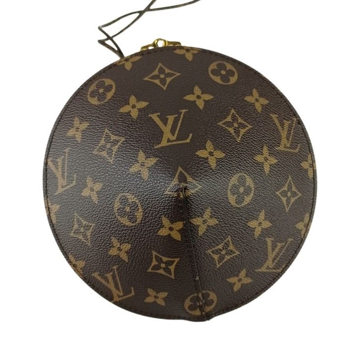 LOUIS VUITTON ルイヴィトン ショルダーバッグ トゥピ M44592 ブラウン モノグラム レディース ゴールド金具 超美品