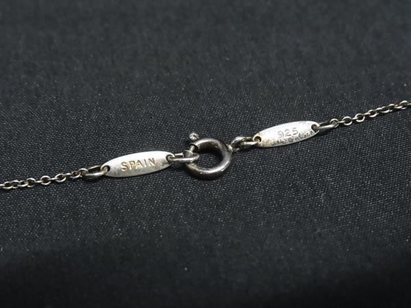 TIFFANY＆Co ティファニー ネックレス エルサペレッティ ダブル ティアドロップ シルバー系 SV925 レディース 美品
