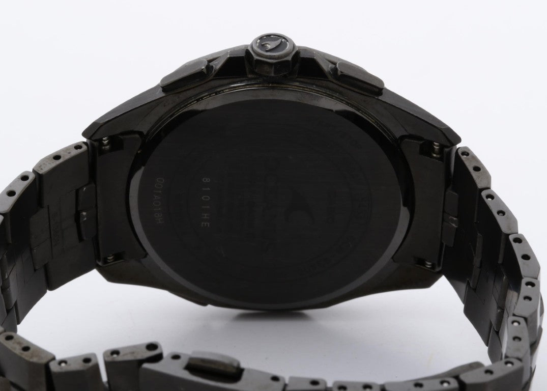 CASIO カシオ 腕時計 OCEANUS Manta オシアナス マンタ OCW-S3400B-1AJF ブラック系 チタン メンズ アナログ 美品