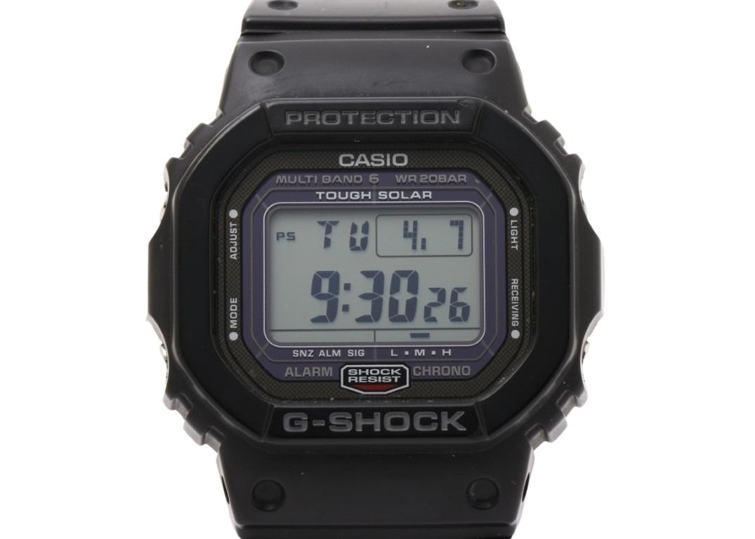 CASIO カシオ 腕時計 G-SHOCK DIGITAL 5000 SERIES GW-5000-1JF ブラック系 ステンレススチール／樹脂 メンズ デジタル 美品
