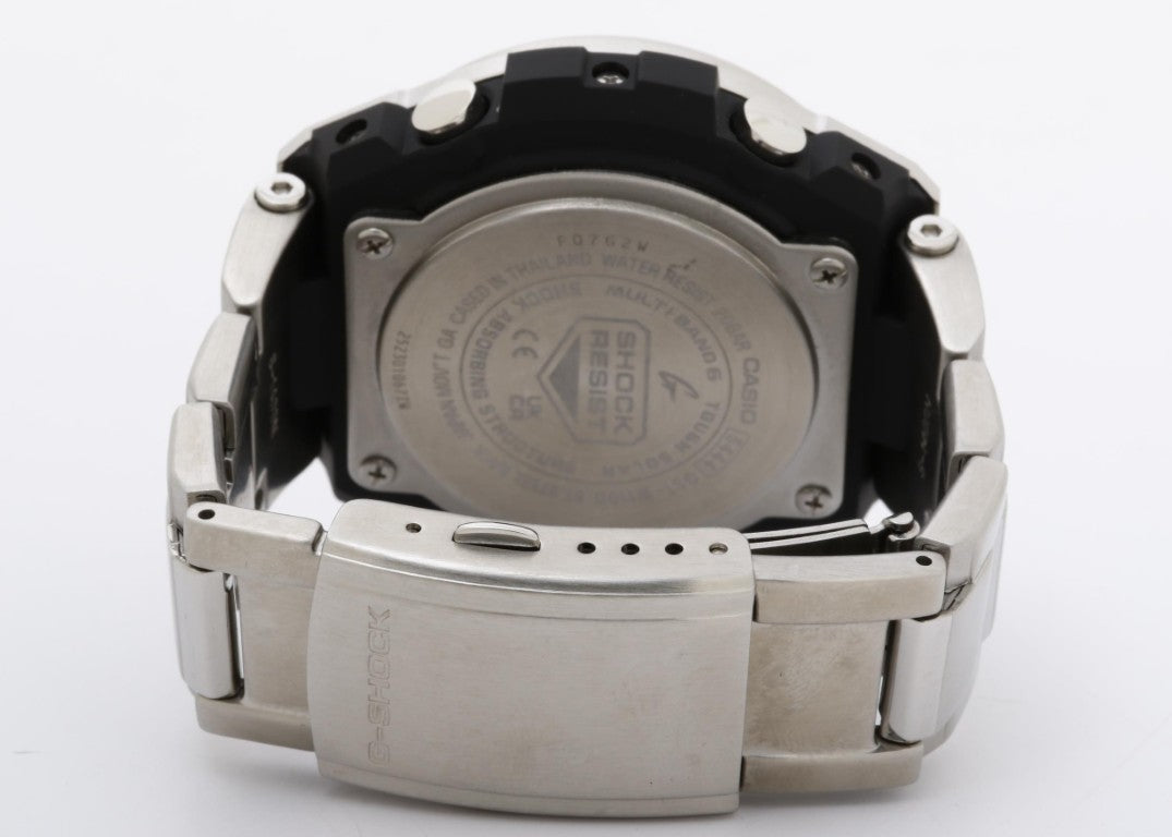 CASIO カシオ 腕時計 G-SHOCK G-STEEL GST-W100 Series GST-W110D-1A9JF ブラック シルバー系 樹脂／ステンレススチール メンズ アナデジ 超美品