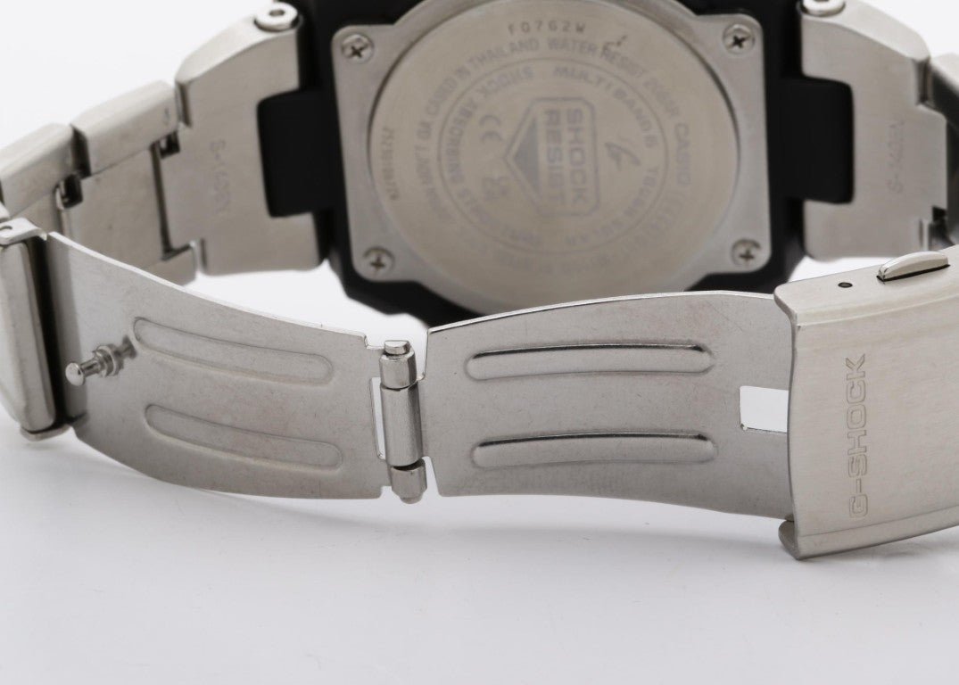 CASIO カシオ 腕時計 G-SHOCK G-STEEL GST-W100 Series GST-W110D-1A9JF ブラック シルバー系 樹脂／ステンレススチール メンズ アナデジ 超美品