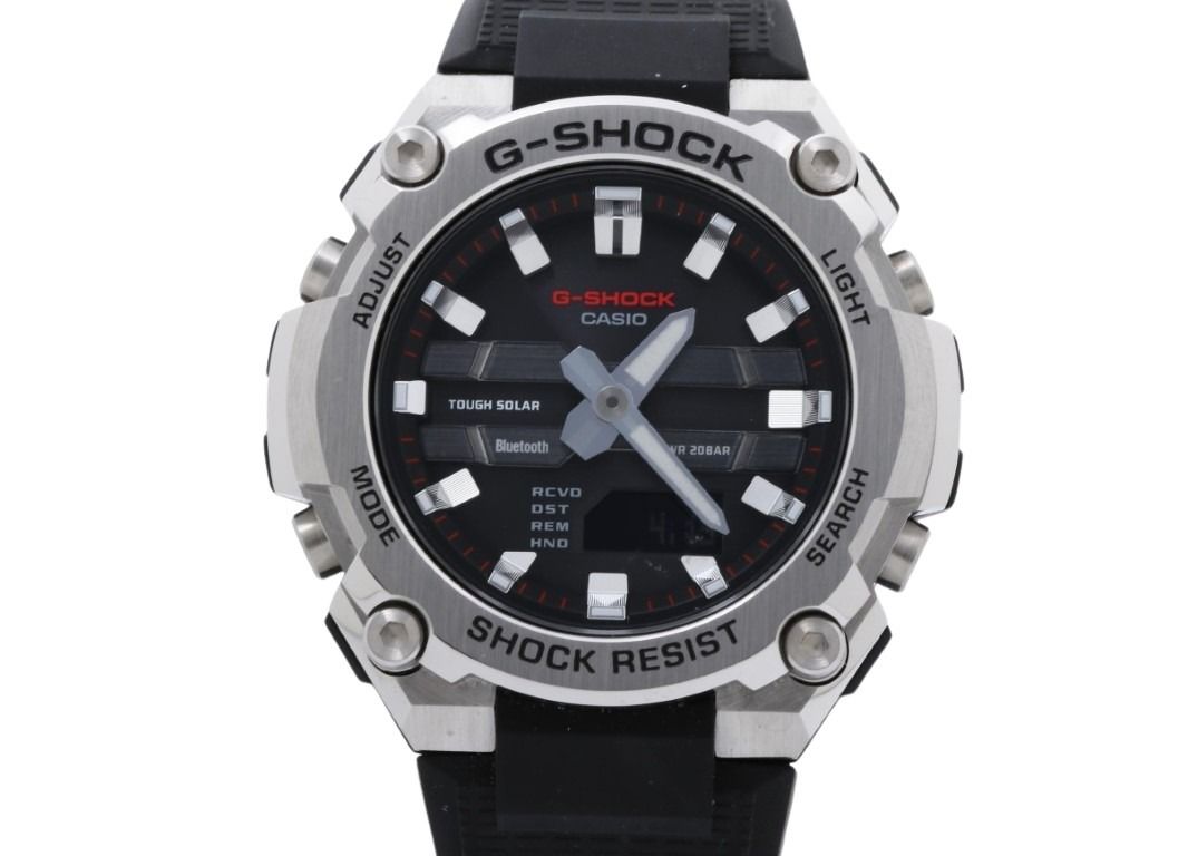 CASIO カシオ 腕時計 G-SHOCK G-STEEL GST-B600 Series GST-B600-1AJF ブラック系 樹脂／ステンレススチール メンズ アナデジ 超美品