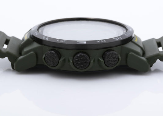 CASIO カシオ 腕時計 PRO TREK プロトレック Climber Line PRW-35Y-3BJF ブラック カーキ系 樹脂（バイオマス）／ステンレススチール メンズ デジタル 美品