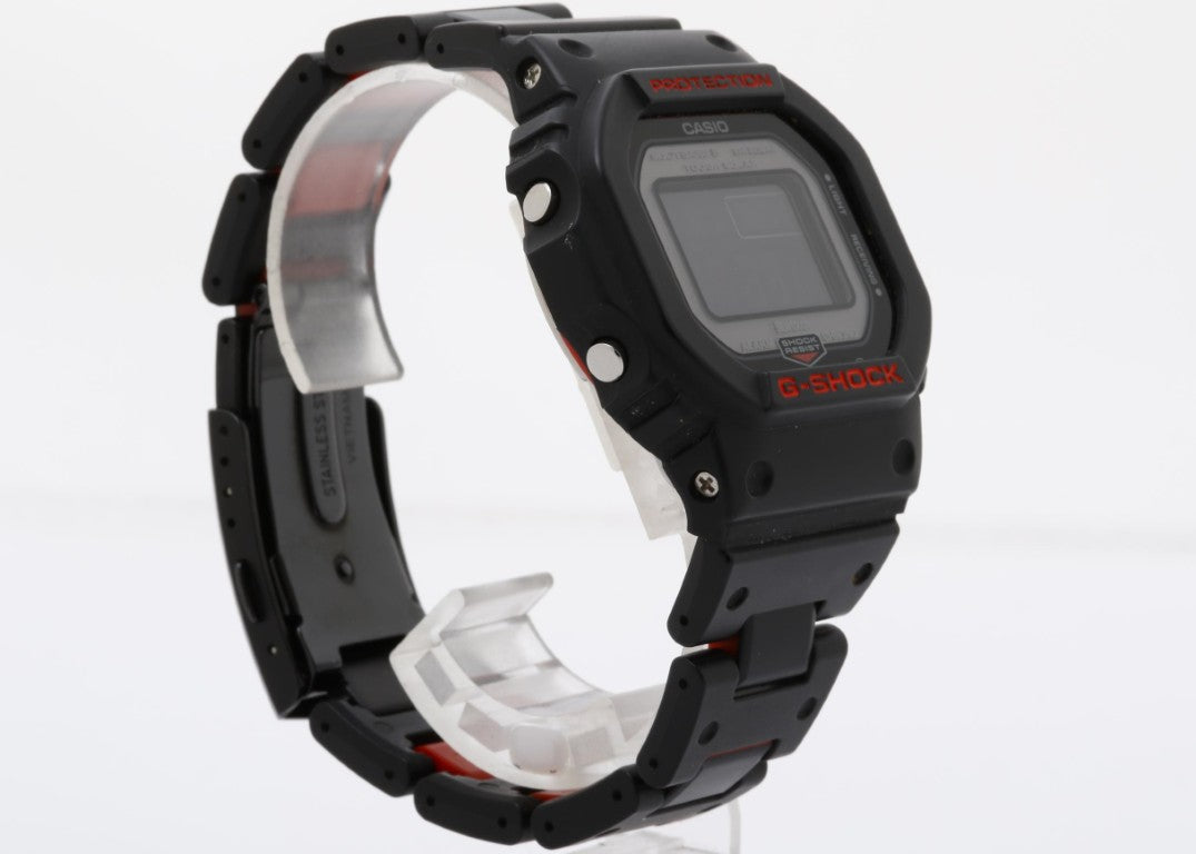 CASIO カシオ 腕時計 G-SHOCK DIGITAL 5600 SERIES GW-B5600HR-1JF ブラック系 樹脂 メンズ デジタル 美品