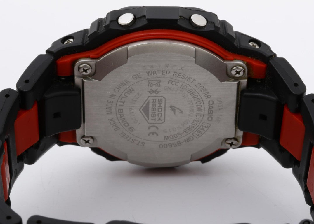 CASIO カシオ 腕時計 G-SHOCK DIGITAL 5600 SERIES GW-B5600HR-1JF ブラック系 樹脂 メンズ デジタル 美品