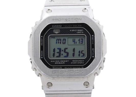 CASIO カシオ 腕時計 G-SHOCK FULL METAL 5000 SERIES GMW-B5000D-1JF ブラック シルバー系 ステンレススチール メンズ デジタル 美品