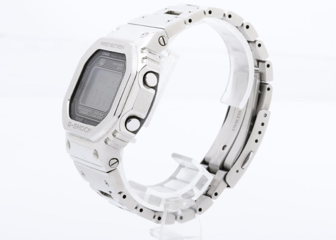 CASIO カシオ 腕時計 G-SHOCK FULL METAL 5000 SERIES GMW-B5000D-1JF ブラック シルバー系 ステンレススチール メンズ デジタル 美品