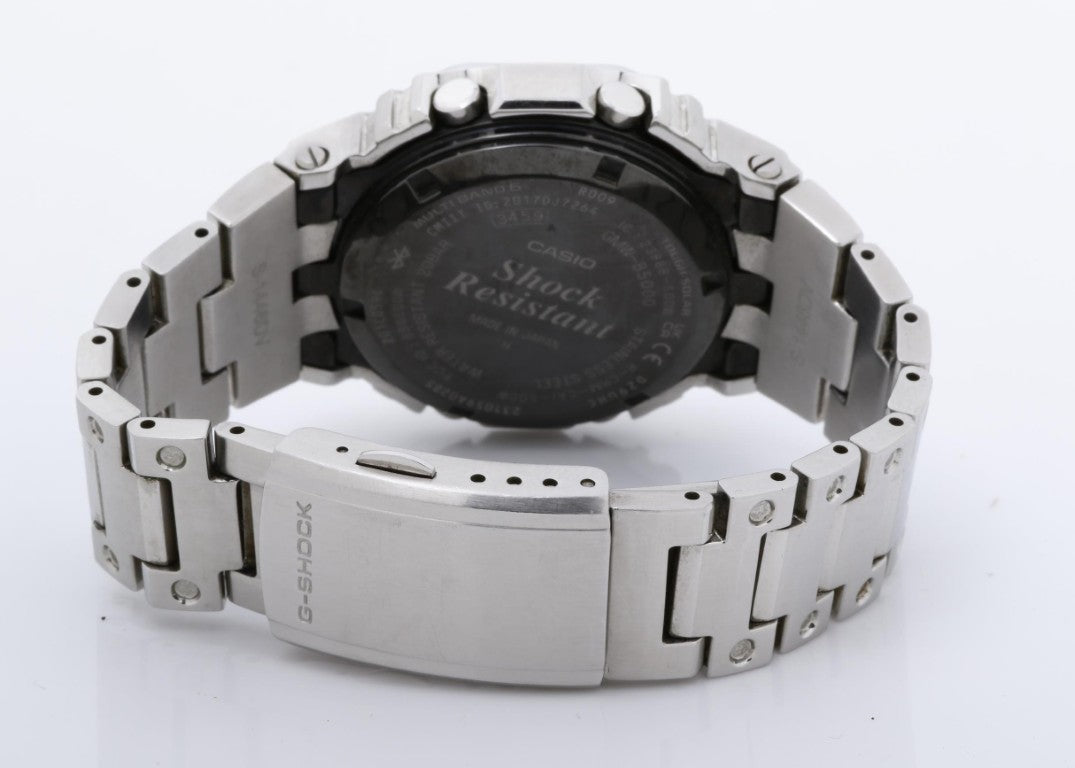 CASIO カシオ 腕時計 G-SHOCK FULL METAL 5000 SERIES GMW-B5000D-1JF ブラック シルバー系 ステンレススチール メンズ デジタル 美品