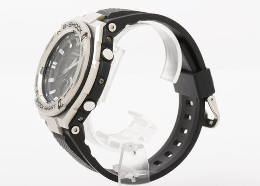 CASIO カシオ 腕時計 G-SHOCK G-STEEL GST-W100 Series GST-W110-1AJF ブラック系 樹脂／ステンレススチール メンズ アナデジ 美品