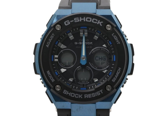 CASIO カシオ 腕時計 G-SHOCK G-STEEL Mid Size Series GST-W300G-1A2JF ブラック系 樹脂／ステンレススチール メンズ アナデジ 美品