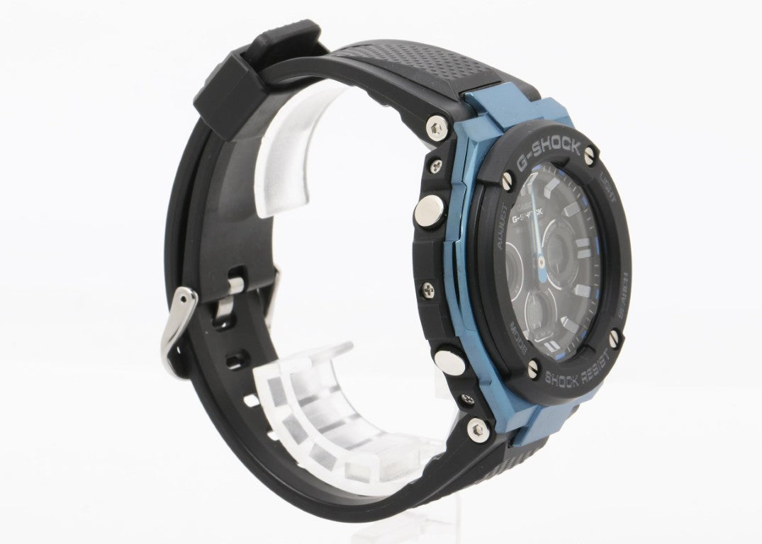 CASIO カシオ 腕時計 G-SHOCK G-STEEL Mid Size Series GST-W300G-1A2JF ブラック系 樹脂／ステンレススチール メンズ アナデジ 美品