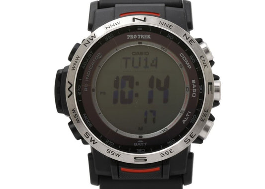 CASIO カシオ 腕時計 PRO TREK プロトレック Climber Line PRW-35-1AJF ブラック系 樹脂（バイオマス）／ステンレススチール メンズ デジタル 新品未使用展示品