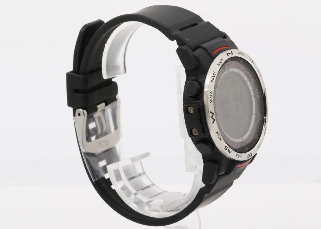 CASIO カシオ 腕時計 PRO TREK プロトレック Climber Line PRW-35-1AJF ブラック系 樹脂（バイオマス）／ステンレススチール メンズ デジタル 新品未使用展示品
