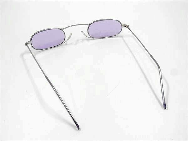 GUCCI グッチ サングラス GG1656/S シルバー系×レンズ クリアパープル系 メタル チャイルド 超美品